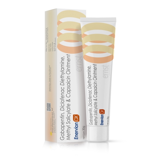 Gabapentin Diclofenac Diethylamine Methyl Salicylate & Capsaicin Ointment