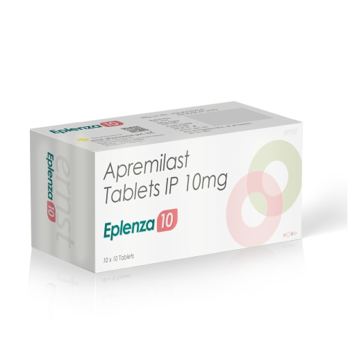 Apremilast Tablets IP 10 Mg – EPLENZA 10 Tablets - Ernst Pharmacia