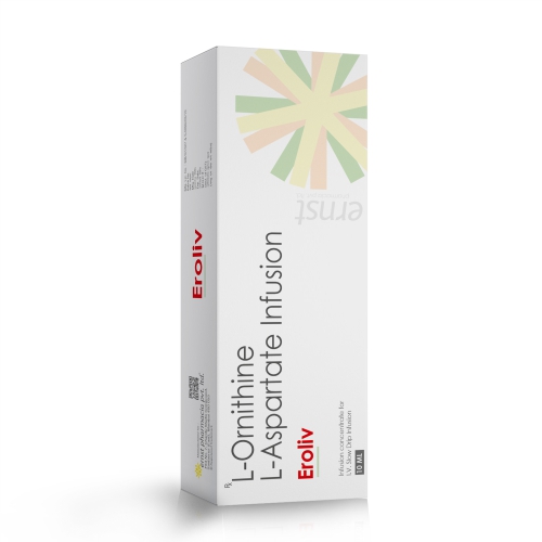 L-Ornithine-L-Aspartate Infusion - EROLIV Injection - Ernst Pharmacia