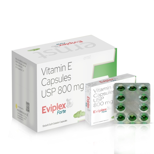 Vitamin E Capsules USP 800Mg
