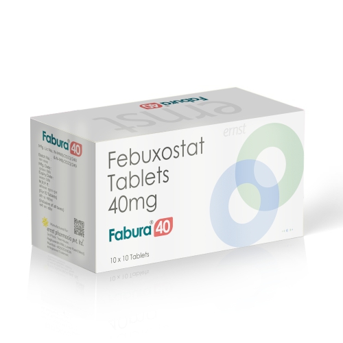 Febuxostat Tablets 40Mg - FABURA 40 Tablets