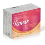 Ferrous Ascorbate Folic Acid & Zinc Softgel Capsules - FEMSIS Soft Gelatin Capsules - Ernst Pharmacia