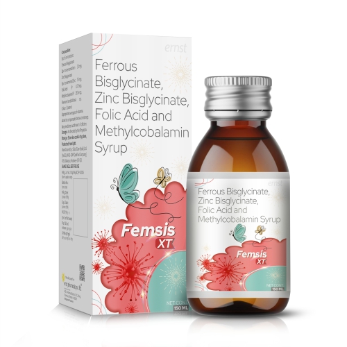Ferrous Bisglycinate Zinc Bisglycinate Folic Acid & Methylcobalamin Syrup
