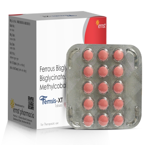 Ferrous Bisglycinate Zinc Bisglycinate Folic Acid & Methylcobalamin Tablets