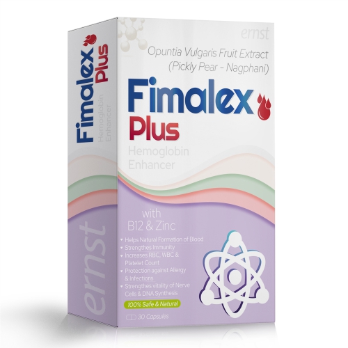 Opuntia Vulgaris Fruit Extract Capsules (Prickly pear-Nagphani) - FIMALEX PLUS - Ernst Pharmacia