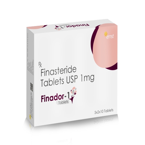 Finasteride Tablets USP 1MG - FINADOR 1 Tablets - Ernst Pharmacia