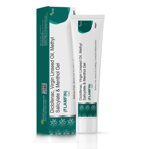 Diclofenac Virgin Linseed Oil Methyl Salicylate & Menthol Gel