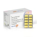Diclofenac 50MG + Paracetamol 325MG + Chlorzoxazone 500MG Tablets