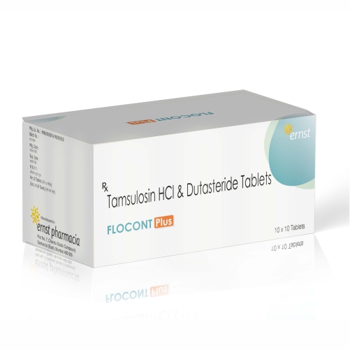 Tamsulosin HCL & Dutasteride Tablets - FLOCONT PLUS Tablets - Ernst Pharmacia