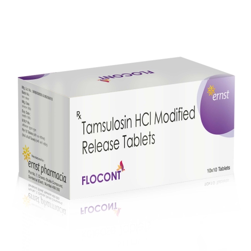 Tamsulosin HCL Modified Release Tablets - FLOCONT Tablets - Ernst Pharmacia