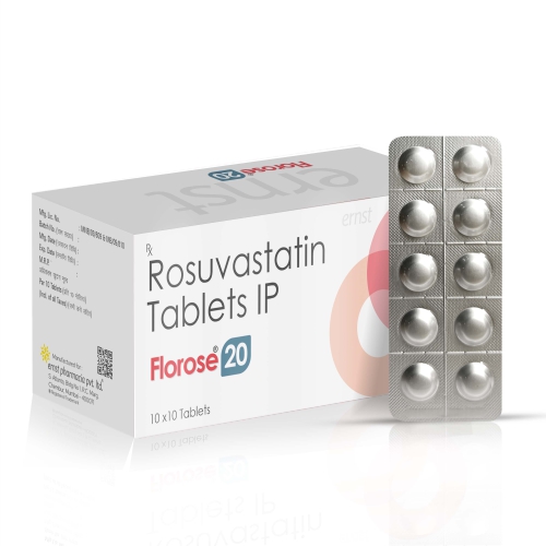 Rosuvastatin Tablets IP 20 Mg