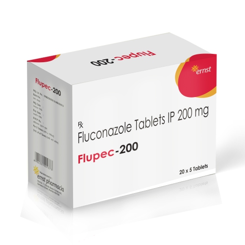Fluconazole Tablets IP 200 MG - FLUPEC 200 Tablets - Ernst Pharmacia