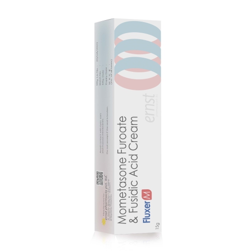Mometasone Furoate & Fusidic Acid Cream - FLUXER M Cream - Ernst Pharmacia