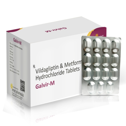 Vildagliptin & Metformin Hydrochloride Tablets