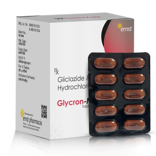 Gliclazide 80Mg & Metformin 500Mg Hydrochloride ER Tablets