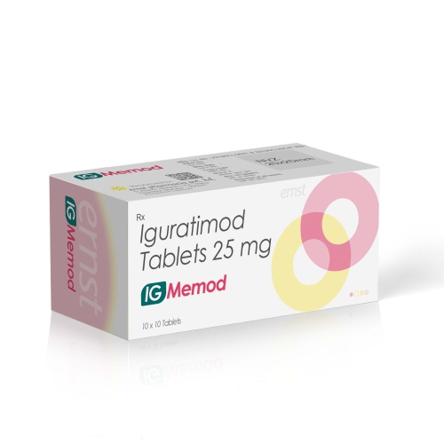 Iguratimod Tablets 25MG - IG MEMOD Tablets - Ernst Pharmacia