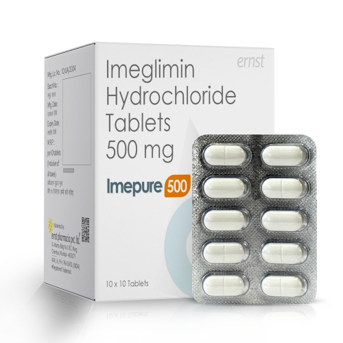 Imeglimin Hydrochloride Tablets 500 Mg