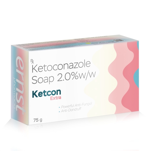 Ketoconazole Soap 2.0% w/w - KETCON Extra Soap - Ernst Pharmacia