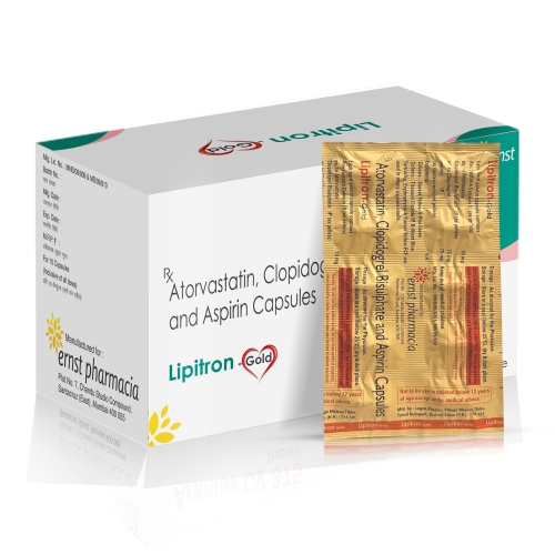 Atorvastatin, Clopidogrel Bisulphate & Aspirin Capsules