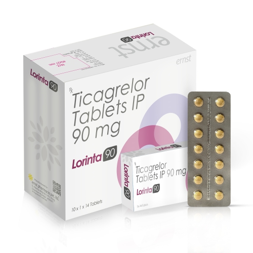 Ticagrelor Tablets IP 90 Mg