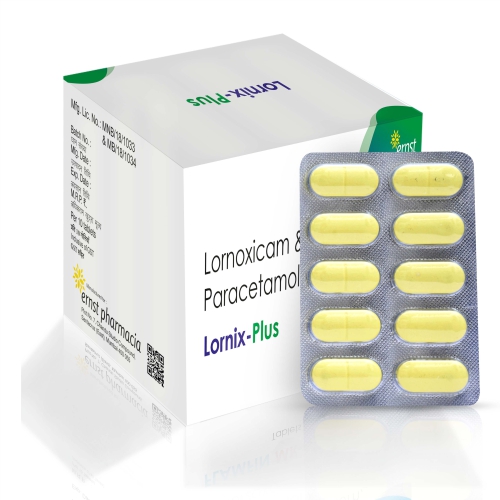 Lornoxicam & Paracetamol Tablets