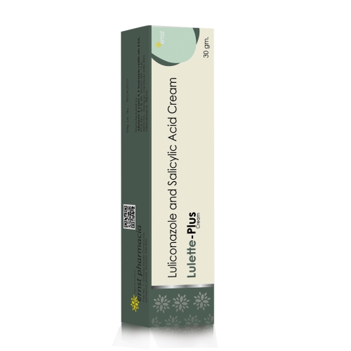 Luliconazole & Salicylic Acid Cream - LULETTE Plus Cream - Ernst Pharmacia