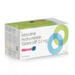 Midodrine Hydrochloride Tablets USP 2.5 MG - MIDOXOL 2.5 Tablets - Ernst Pharmacia