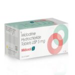 Midodrine Hydrochloride Tablets USP 5 MG - MIDOXOL 5 Tablets - Ernst Pharmacia