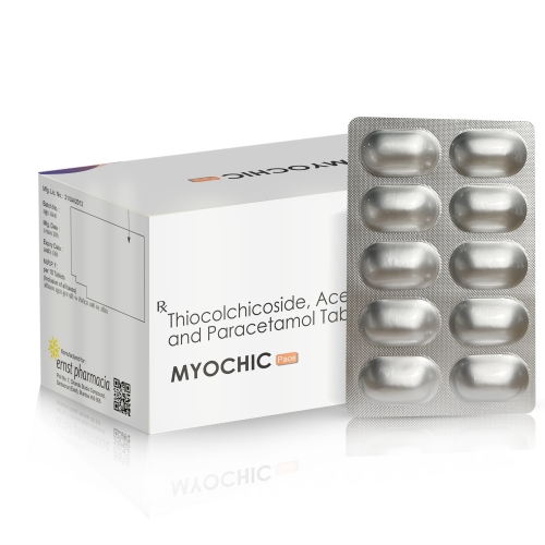 Thiocolchicoside Aceclofenac & Paracetamol Tablets
