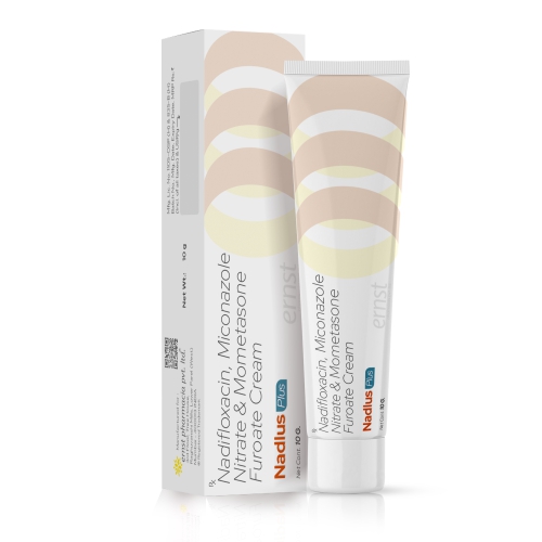 Nadifloxacin Miconazole Nitrate & Mometasone Furoate Cream