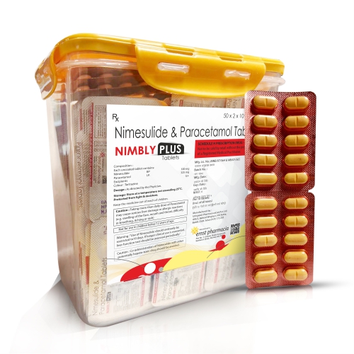 Nimesulide 100MG & Paracetamol 325MG Tablets