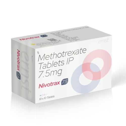 Methotrexate Tablets IP 7.5 MG - NIVOTRAX 7.5 Tablets - Ernst Pharmacia