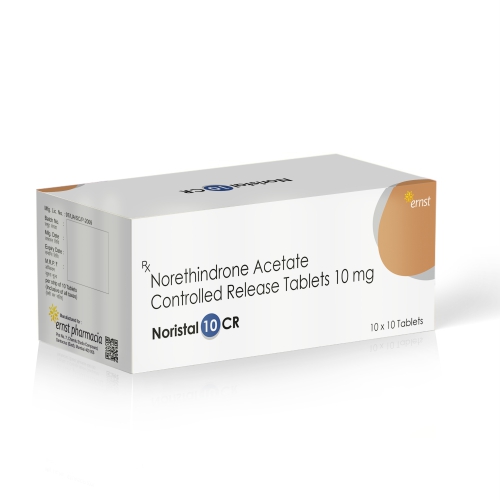 Norethisterone Acetate Controlled Release Tablets - NORISTAL 10 CR Tablets