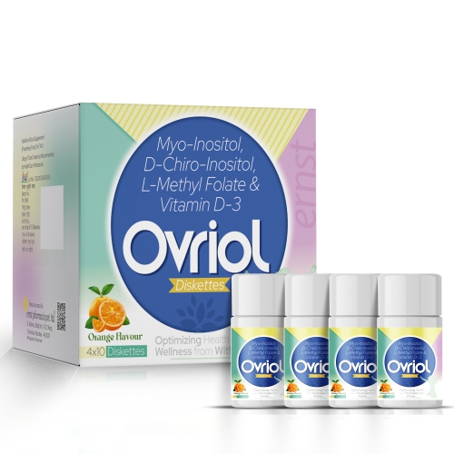 Myo-Inositol D-Chiro Inositol L Methylfolate Vitamin D3 Chewable Diskettes