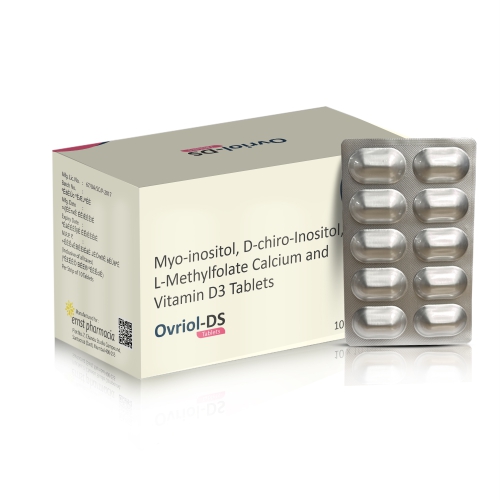 Myo-Inositol D-Chiro-Inositol L-Methylfolate Calcium & Vitamin D3 Tablets