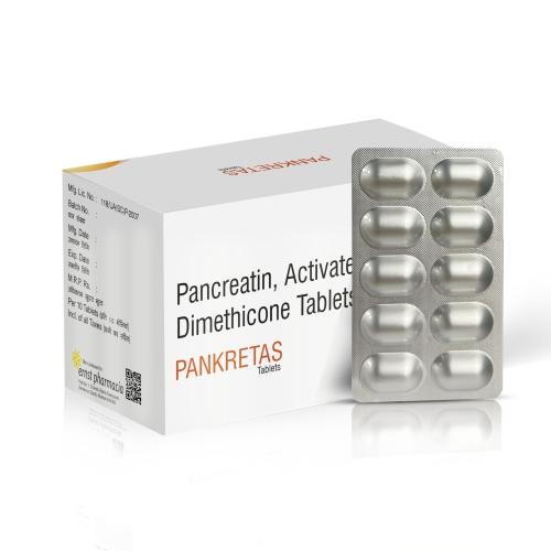 Pancreatin Activated Dimethicone Tablets