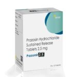Prazosin Hydrochloride Sustained Release Tablets 2.5Mg - PAZONIR 2.5 Tablets - Ernst Pharmacia