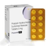Prazosin Hydrochloride Sustained Release Tablets 5 Mg