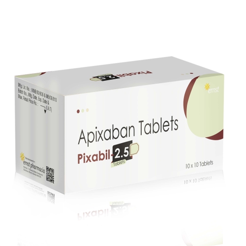Apixaban 2.5 Mg Tablets - PIXABIL 2.5 Tablets - Ernst Pharmacia