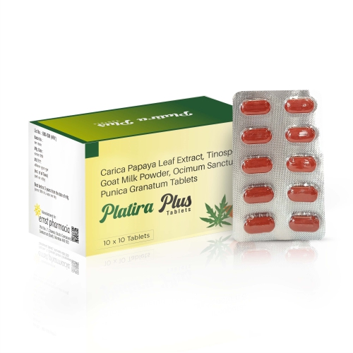 Carica Papaya Extract Tinospora Cordifolia Extract Goat Milk Powder Extract Ocimum Sanctum Pomegranate Tablets