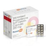 Progesterone Soft Gelatin Capsules 200MG