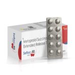 Metoprolol Succinate Extended Release Tablets IP 50Mg