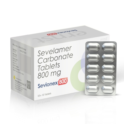 Sevelamer & Carbonate Tablets 800 Mg