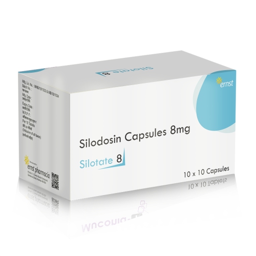 Silodosin 8 MG Capsules - SILOTATE 8 Capsules - Ernst Pharmacia
