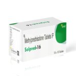 Methylprednisolone Tablets IP 16MG - SOLPRED 16 Tablets - Ernst Pharmacia