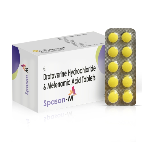 Drotaverine Hydrochloride & Mefenamic Acid Tablets