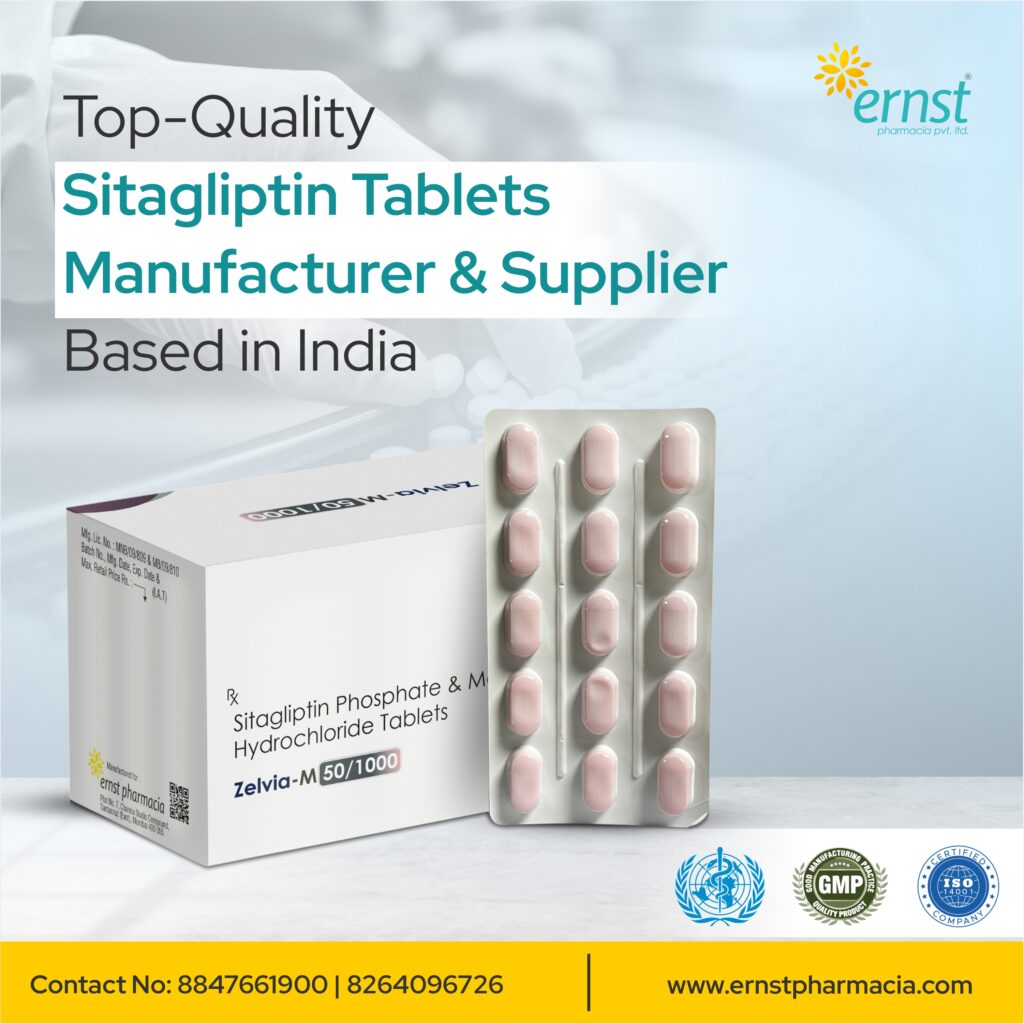 Top-Quality Sitagliptin Tablets Manufacturer & Supplier Based In India