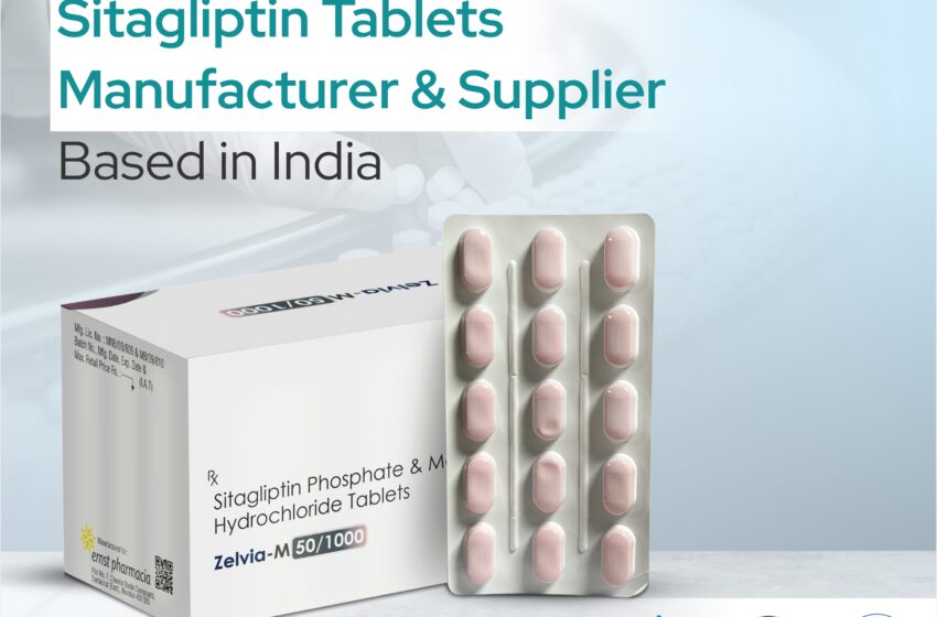 Top-Quality Sitagliptin Tablets Manufacturer & Supplier Based In India