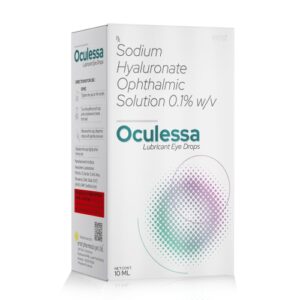 Sodium Hyaluronate Ophthalmic Solution 0.1% wv - OCULESSA Eye Drops -Ernst Pharmacia