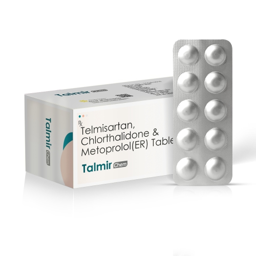 Telmisartan, Chlorthalidone Metoprolol ER Tablets